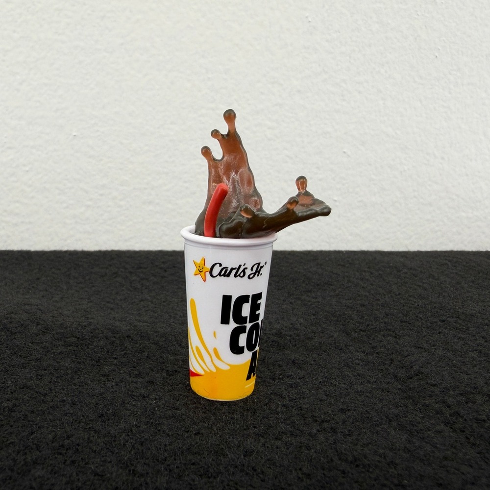 Zuru Mini Brands Carls Jr Ice Cold Soda Drink‎ Splash Miniature Toy Collectible